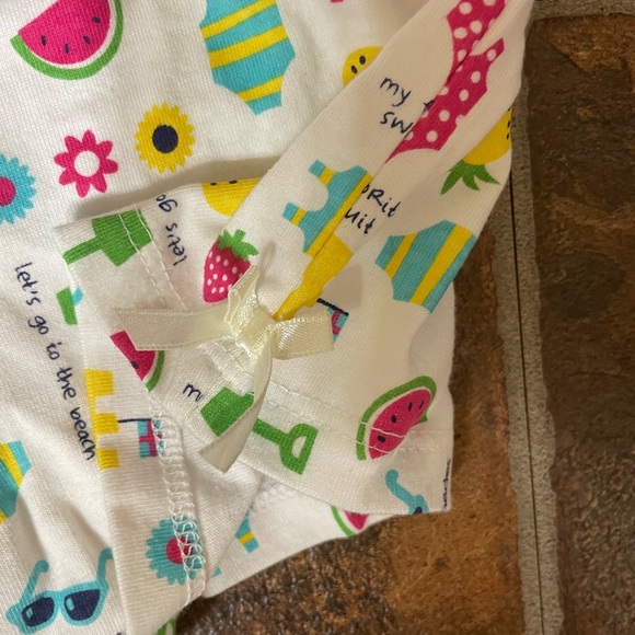 NWT Little Girl’s Wonder Kids Summer Theme Cotton Shorts Size 3T - Picture 5 of 5